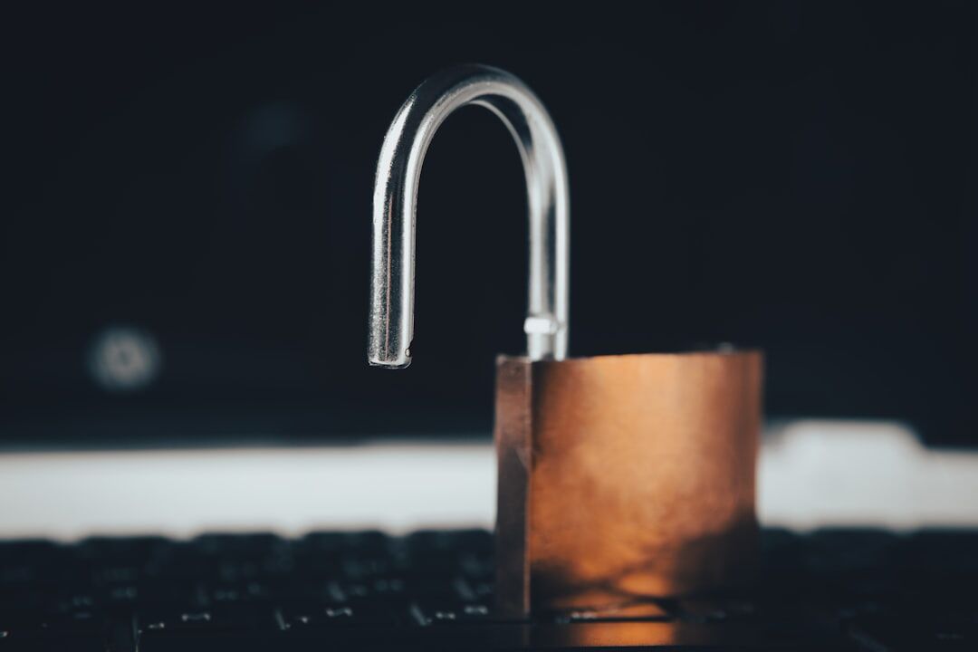 Cybersecurity digital lock and code